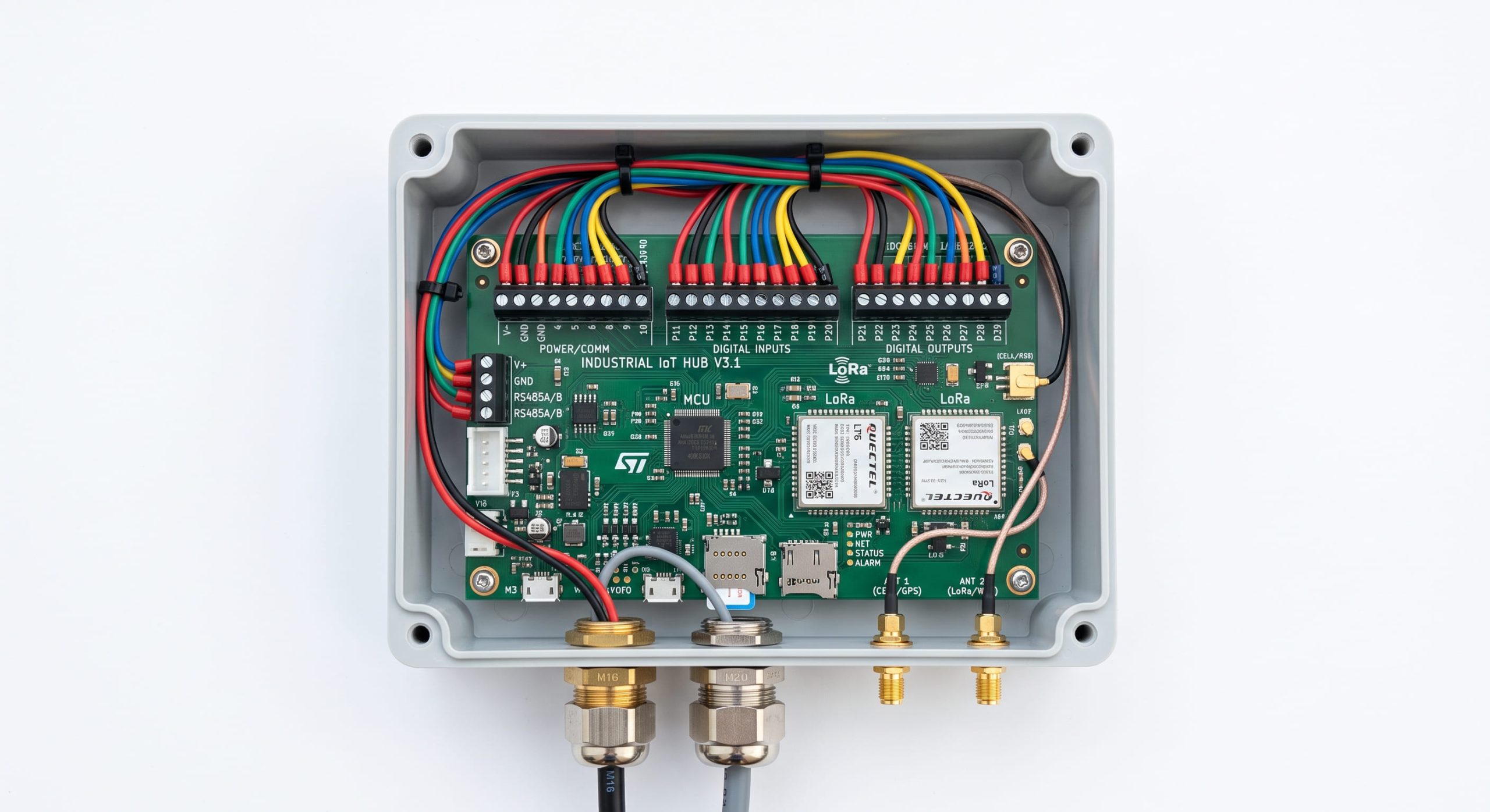 Control OEE de planta industrial en tiempo real